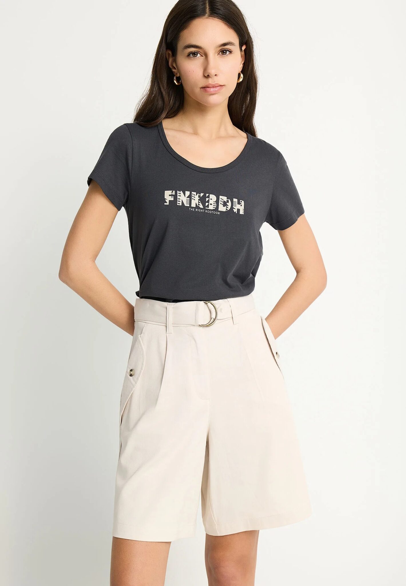 FUNKY BUDDHA ΓΥΝΑΙΚΕΊΑ ΜΠΛΟΎΖΑ ΚΟΝΤΌ ΜΑΝΊΚΙ BASIC | BORDEAUX
