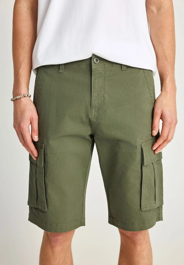 FUNKY BUDDHA ΑΝΔΡΙΚΉ ΒΕΡΜΟΎΔΑ CARGO | DARK GREEN FUNKY BUDDHA ΑΝΔΡΙΚΉ ΒΕΡΜΟΎΔΑ CARGO | DARK GREEN