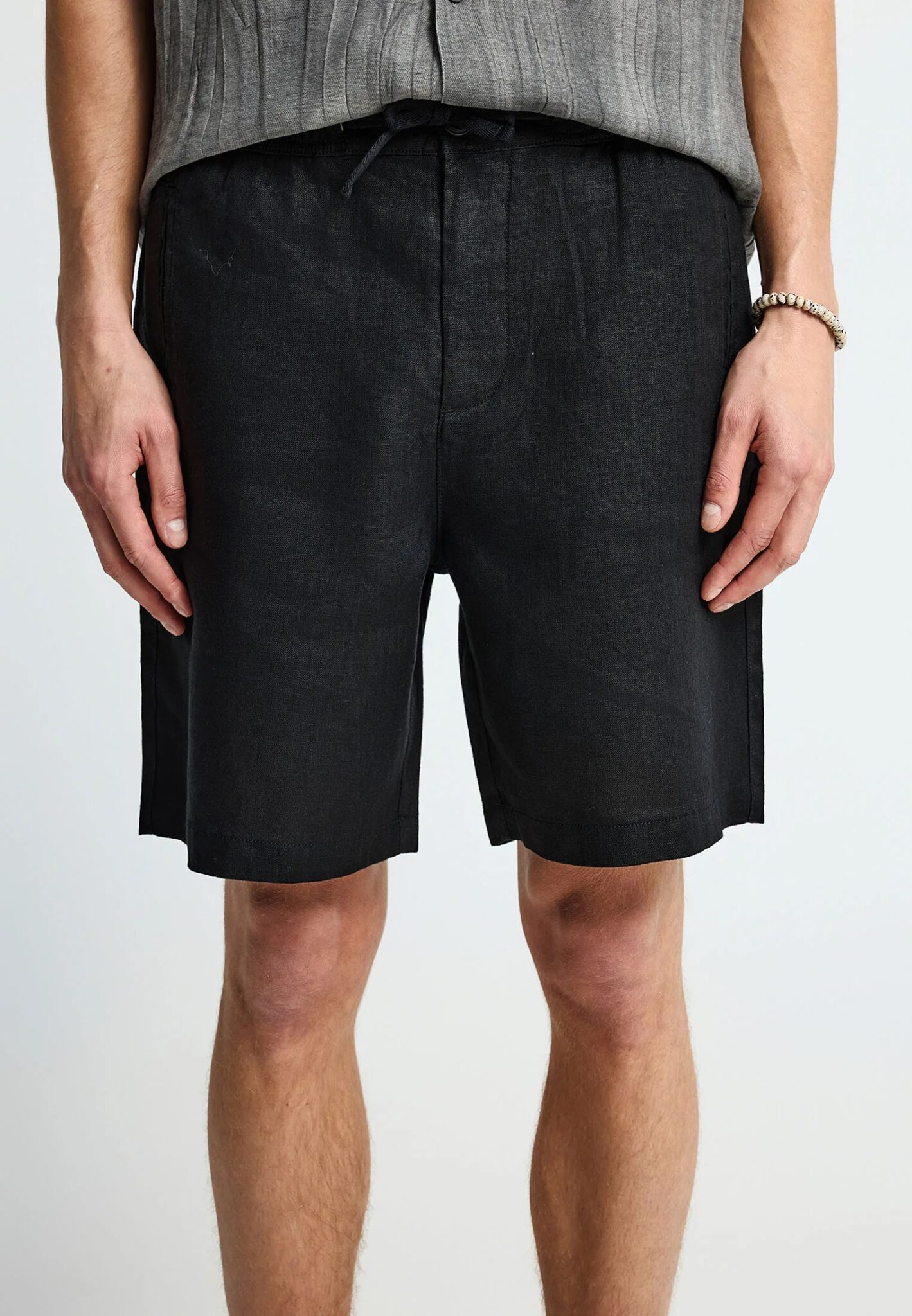 FUNKY BUDDHA ΑΝΔΡΙΚΉ ΒΕΡΜΟΎΔΑ CHINO | GREY