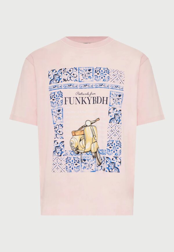 FUNKY BUDDHA ΑΝΔΡΙΚΉ ΜΠΛΟΎΖΑ ΚΟΝΤΌ ΜΑΝΊΚΙ ΚΑΙ ΤΎΠΩΜΑ | PINK FUNKY BUDDHA ΑΝΔΡΙΚΉ ΜΠΛΟΎΖΑ ΚΟΝΤΌ ΜΑΝΊΚΙ ΚΑΙ ΤΎΠΩΜΑ | PINK