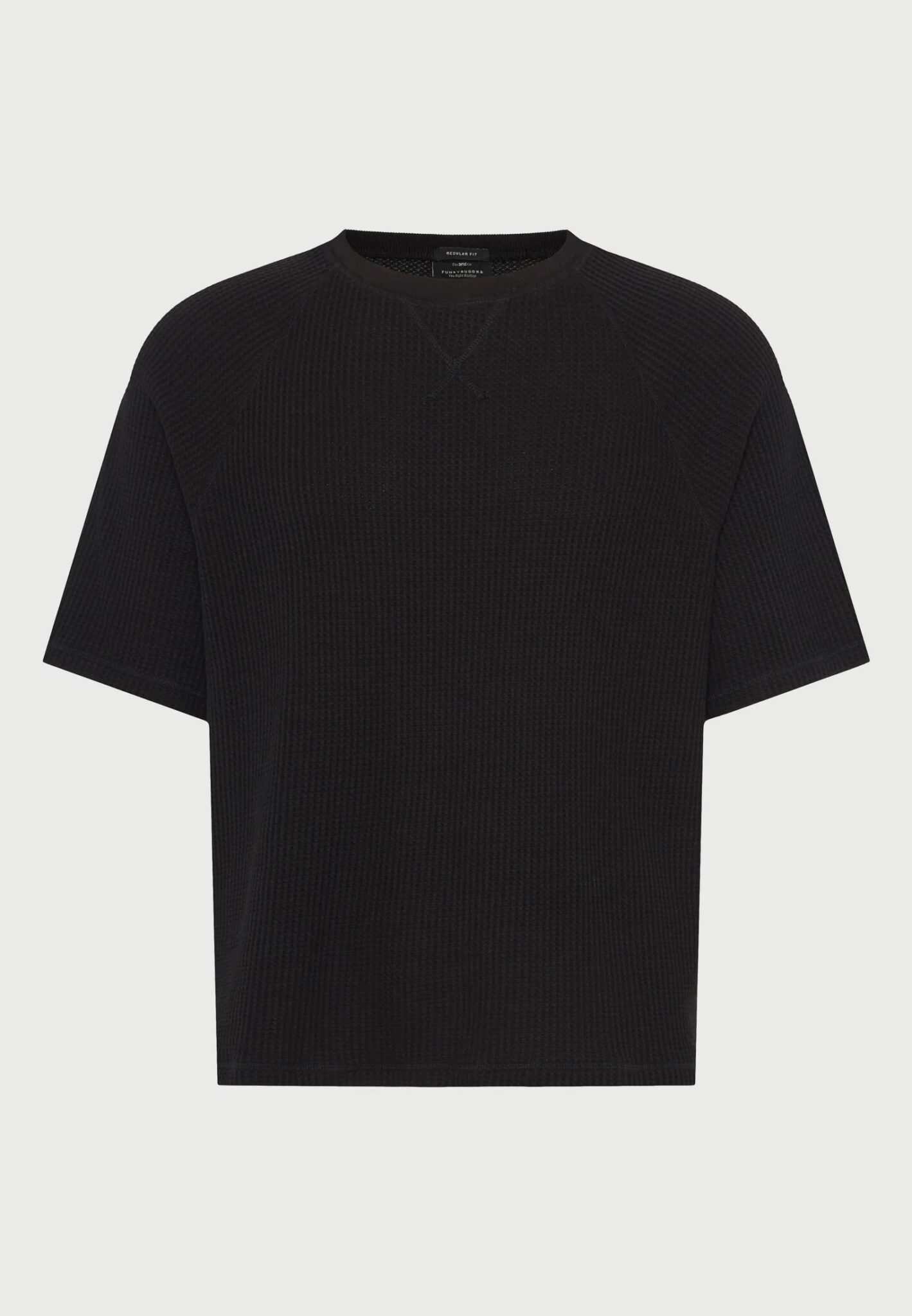 FUNKY BUDDHA ΑΝΔΡΙΚΉ ΜΠΛΟΎΖΑ ΜΕ ΚΟΝΤΌ ΜΑΝΊΚΙ BASIC | BLACK FUNKY BUDDHA ΑΝΔΡΙΚΉ ΜΠΛΟΎΖΑ ΜΕ ΚΟΝΤΌ ΜΑΝΊΚΙ BASIC | BLACK