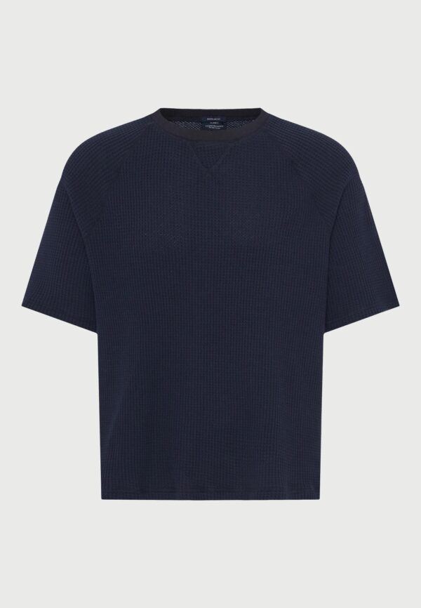 FUNKY BUDDHA ΑΝΔΡΙΚΉ ΜΠΛΟΎΖΑ ΜΕ ΚΟΝΤΌ ΜΑΝΊΚΙ BASIC | DARK BLUE FUNKY BUDDHA ΑΝΔΡΙΚΉ ΜΠΛΟΎΖΑ ΜΕ ΚΟΝΤΌ ΜΑΝΊΚΙ BASIC | DARK BLUE