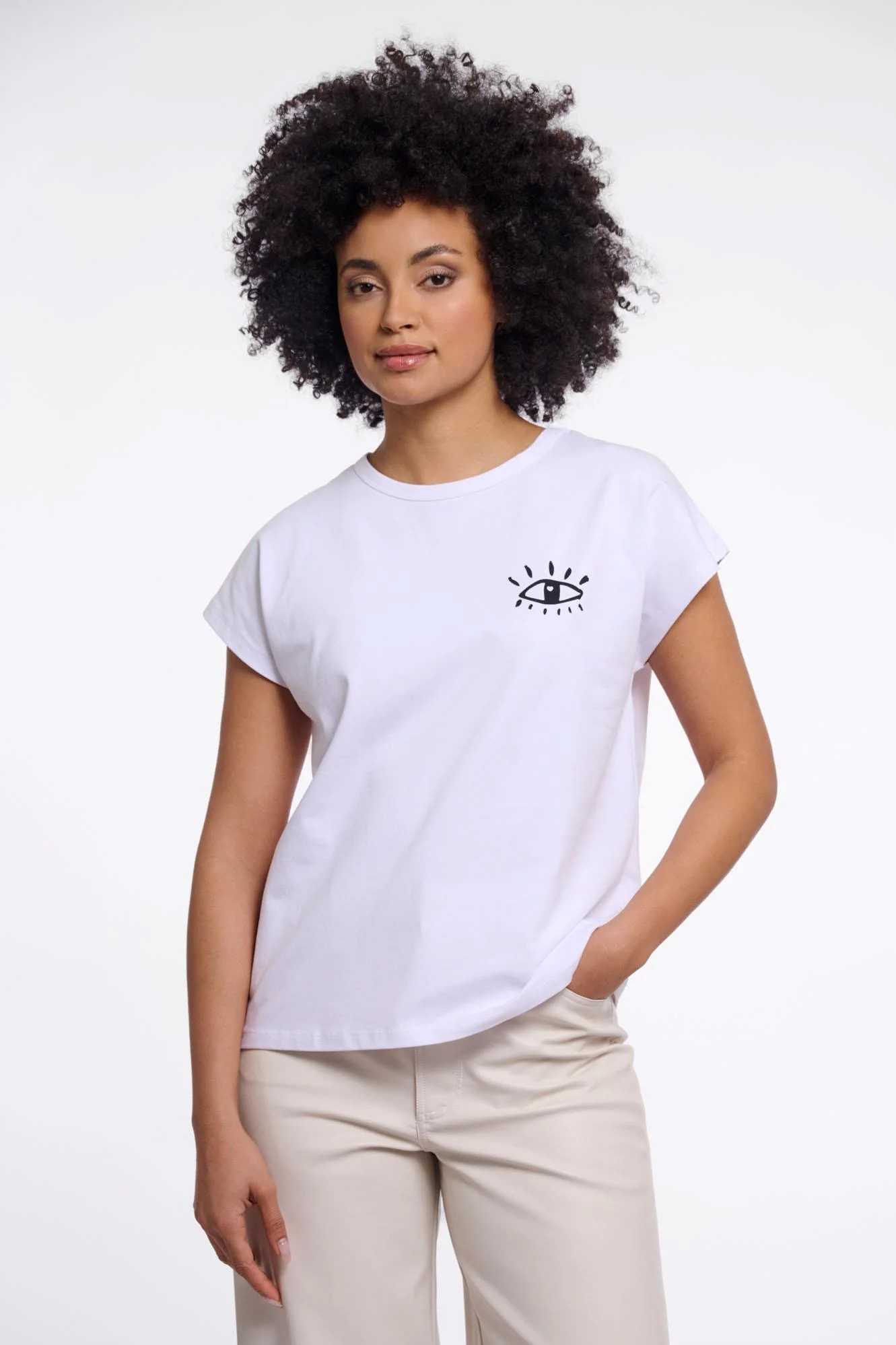 RINO & PELLE ΜΠΛΟΥΖΑ LIVIA.7002621 | WHITE RINO & PELLE ΜΠΛΟΥΖΑ LIVIA.7002621 | WHITE