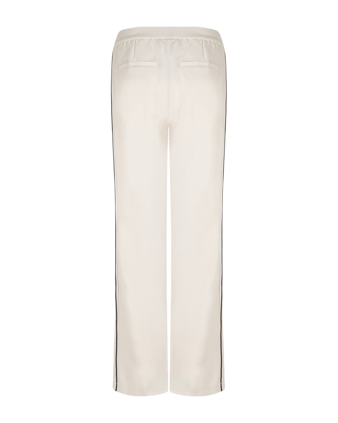 KARL LAGERFELD JEANS KLJ PLEATED LOGO PANT B2W10059 | OFF WHITE