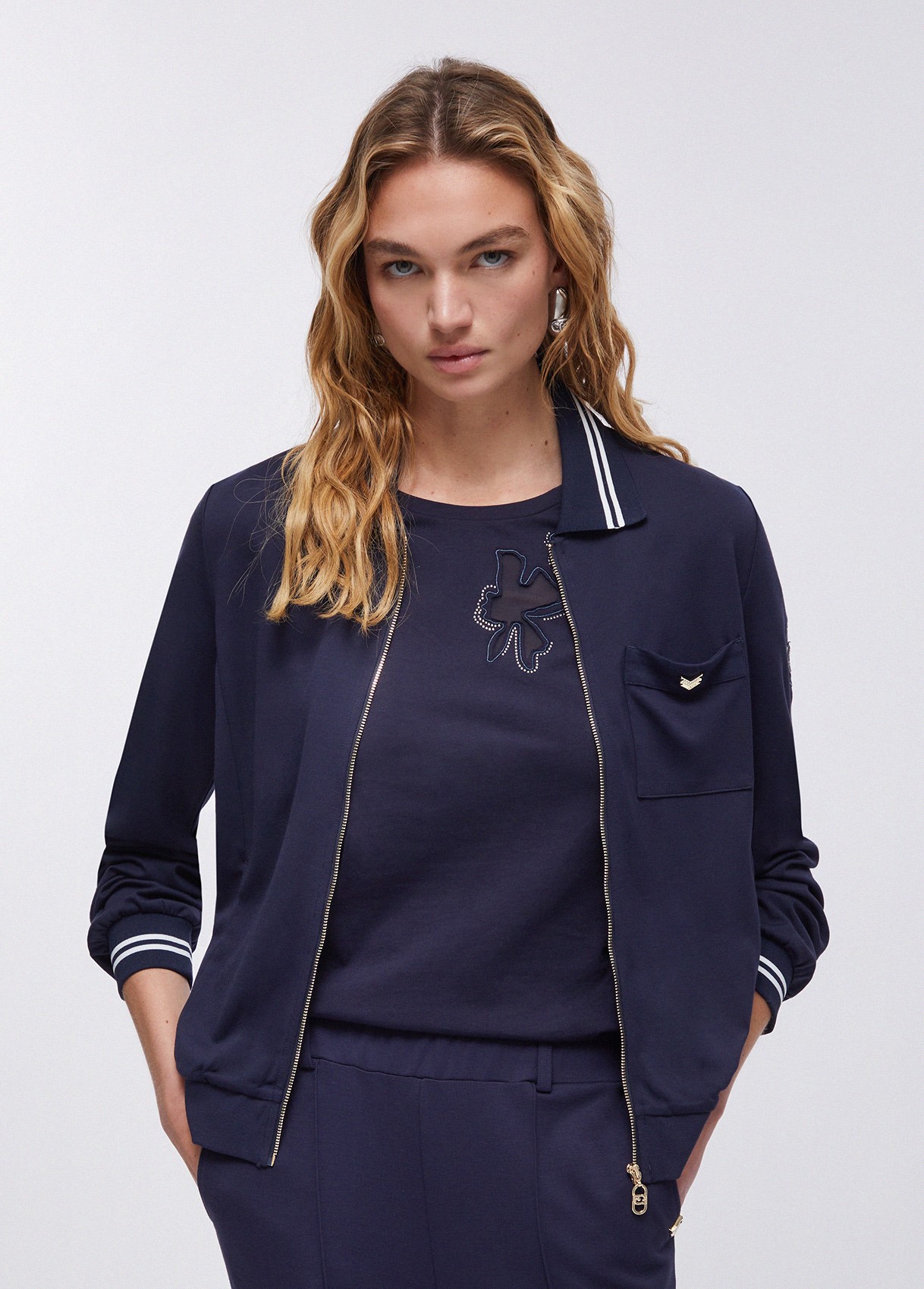 LIU JO WHITE_WA6J19_T-SHIRT MODA M/C WA6372JS923 | BLACK