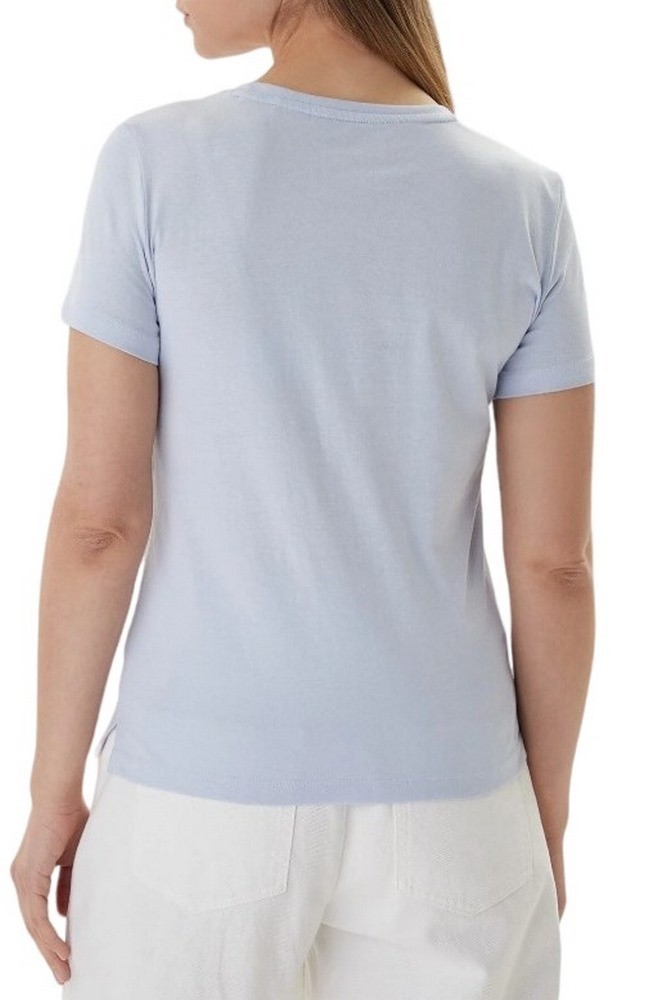 GUESS LS CN LEO TRIANGLE TEE W6RI33J1314 | BLACK