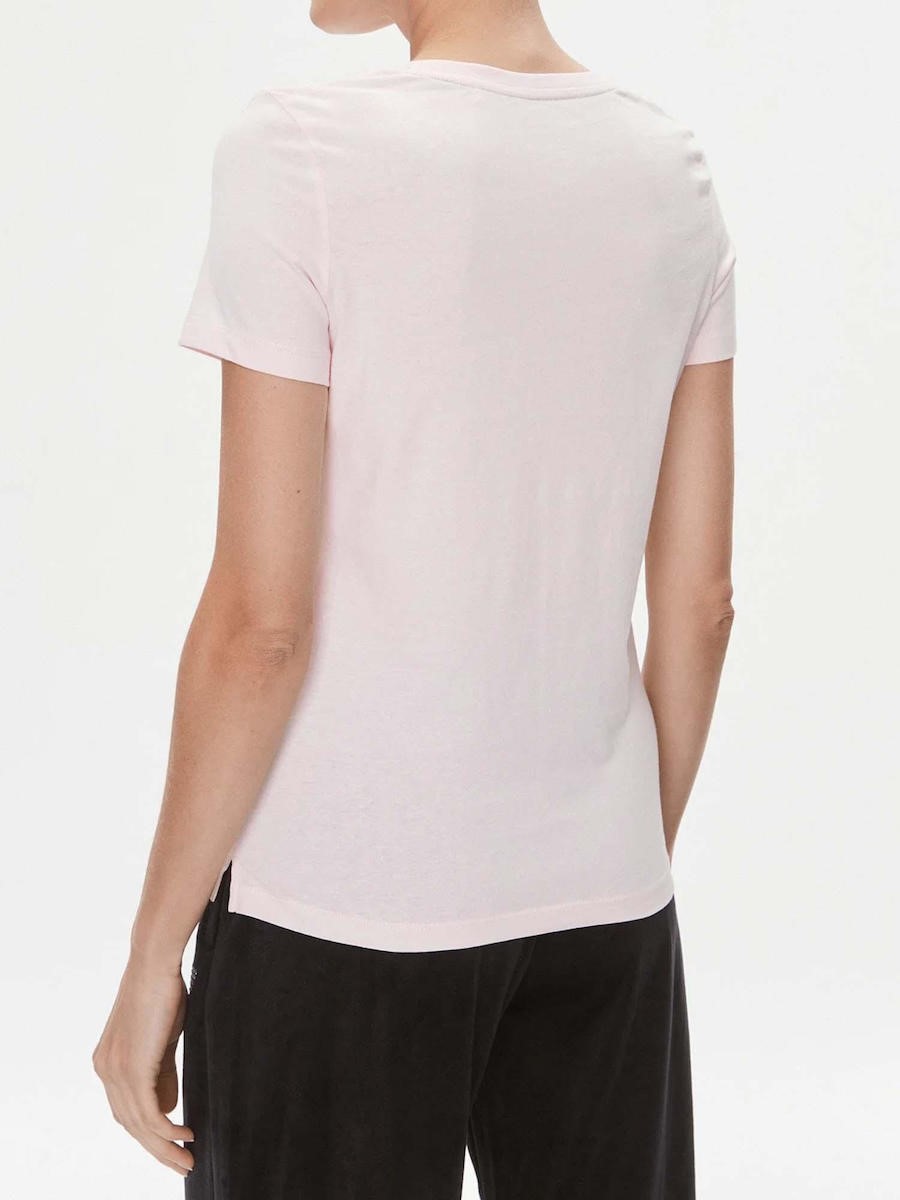 GUESS LS CN LEO TRIANGLE TEE W6RI33J1314 | BLACK