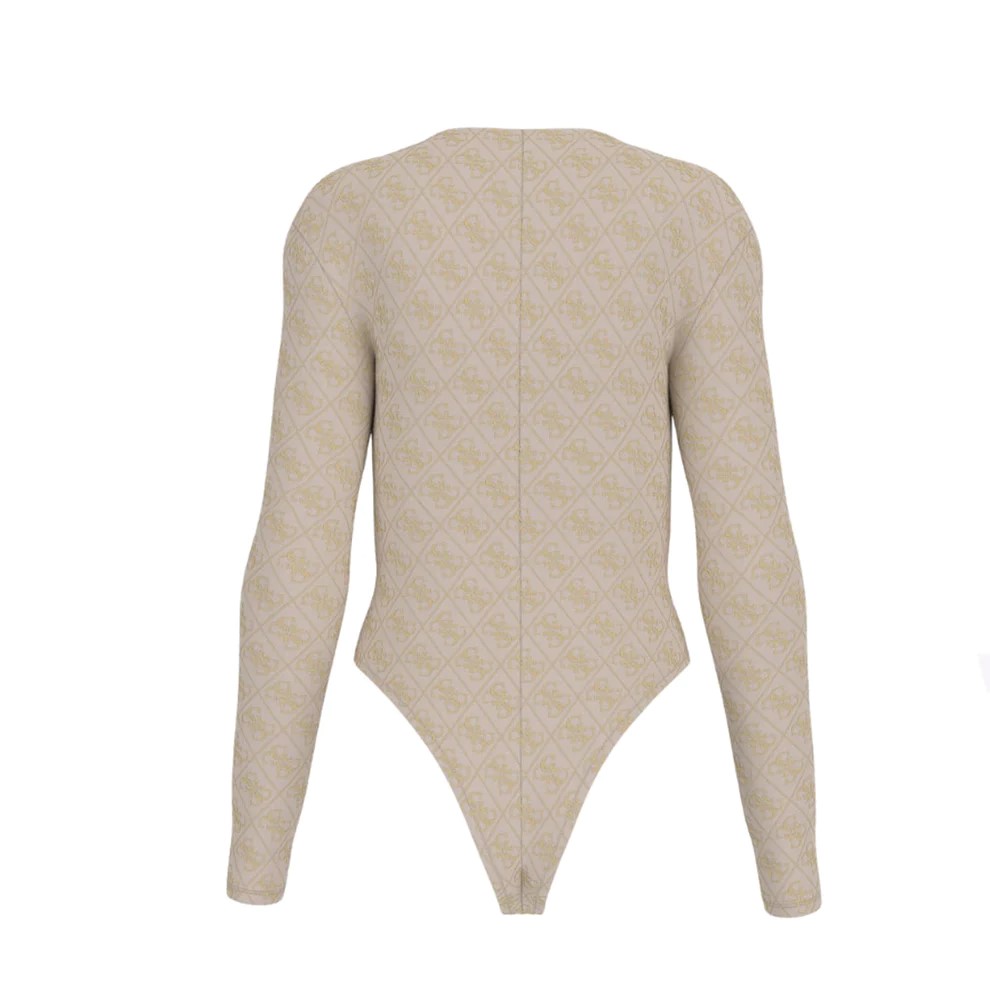 GUESS LS CN LEO TRIANGLE TEE W6RI33J1314 | BLACK