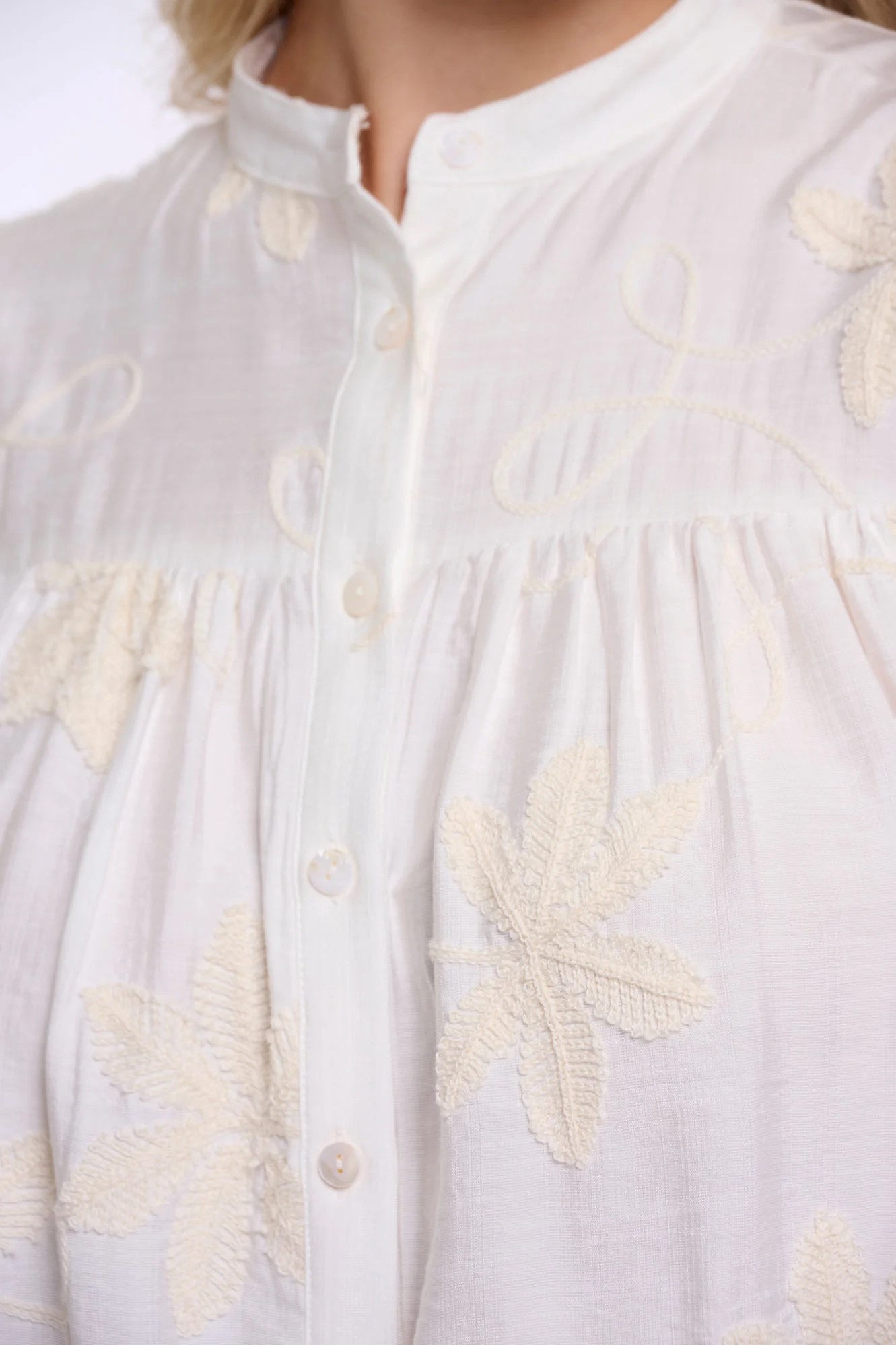 RINO & PELLE ΠΟΥΚΑΜΙΣΟ ZILAN.7002621 | OFF WHITE