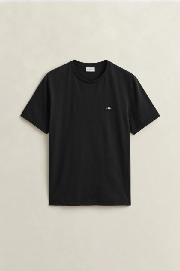 GANT ΜΠΛΟΥΖΑ ΚΜ 3G2003184-72 | BLACK GANT ΜΠΛΟΥΖΑ ΚΜ 3G2003184-72 | BLACK