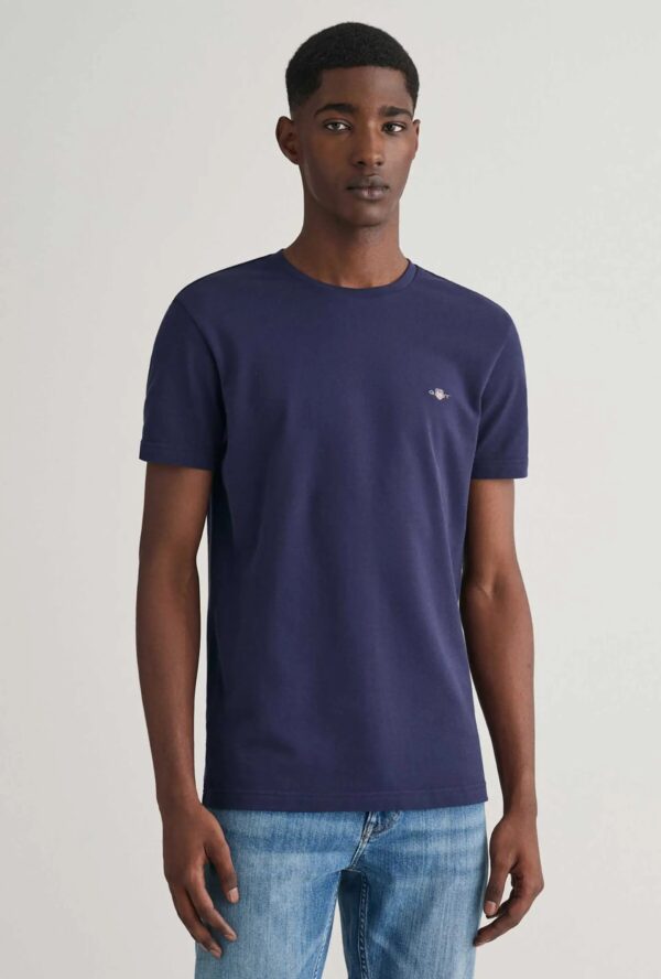 GANT ΜΠΛΟΥΖΑ ΚΜ 3G2013033-72 | DARK BLUE GANT ΜΠΛΟΥΖΑ ΚΜ 3G2013033-72 | DARK BLUE
