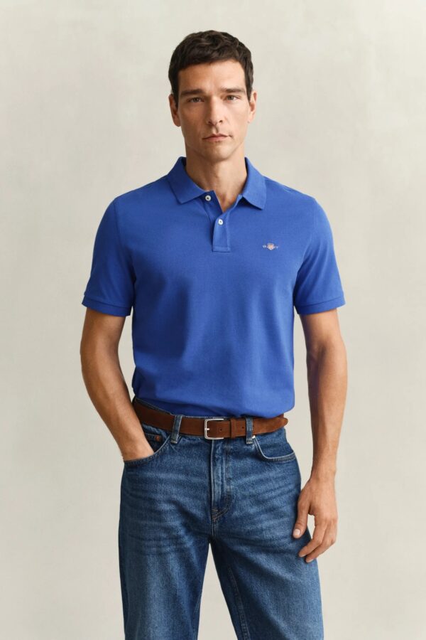 GANT POLO ΜΠΛΟΥΖΑ ΚΜ 3G2210-1-72 | PURPLE GANT POLO ΜΠΛΟΥΖΑ ΚΜ 3G2210-1-72 | PURPLE