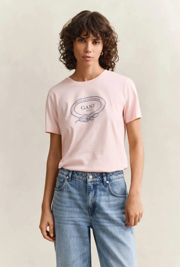 GANT ΜΠΛΟΥΖΑ ΚΜ 3GW4201440-72 | PINK GANT ΜΠΛΟΥΖΑ ΚΜ 3GW4201440-72 | PINK