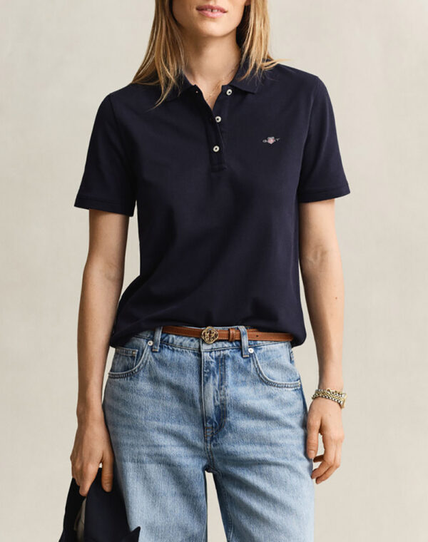 GANT ΜΠΛΟΥΖΑ ΚΜ 3GW4201489-72 | DARK BLUE GANT ΜΠΛΟΥΖΑ ΚΜ 3GW4201489-72 | DARK BLUE