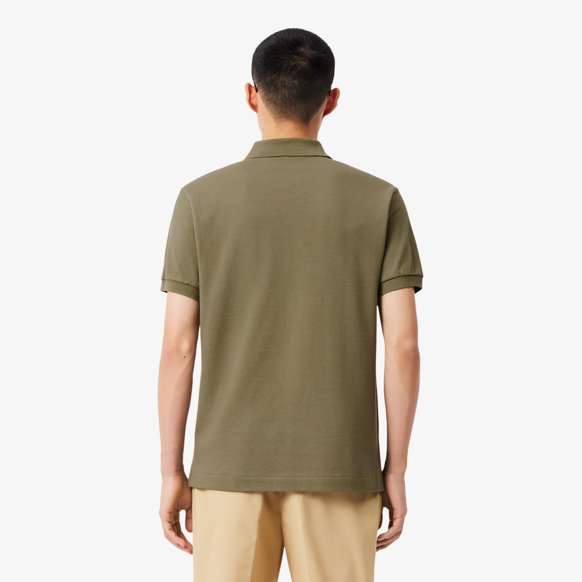 LACOSTE ΜΠΛΟΥΖΑ ΚΜ 3L1212-72 | KHAKI LACOSTE ΜΠΛΟΥΖΑ ΚΜ 3L1212-72 | KHAKI
