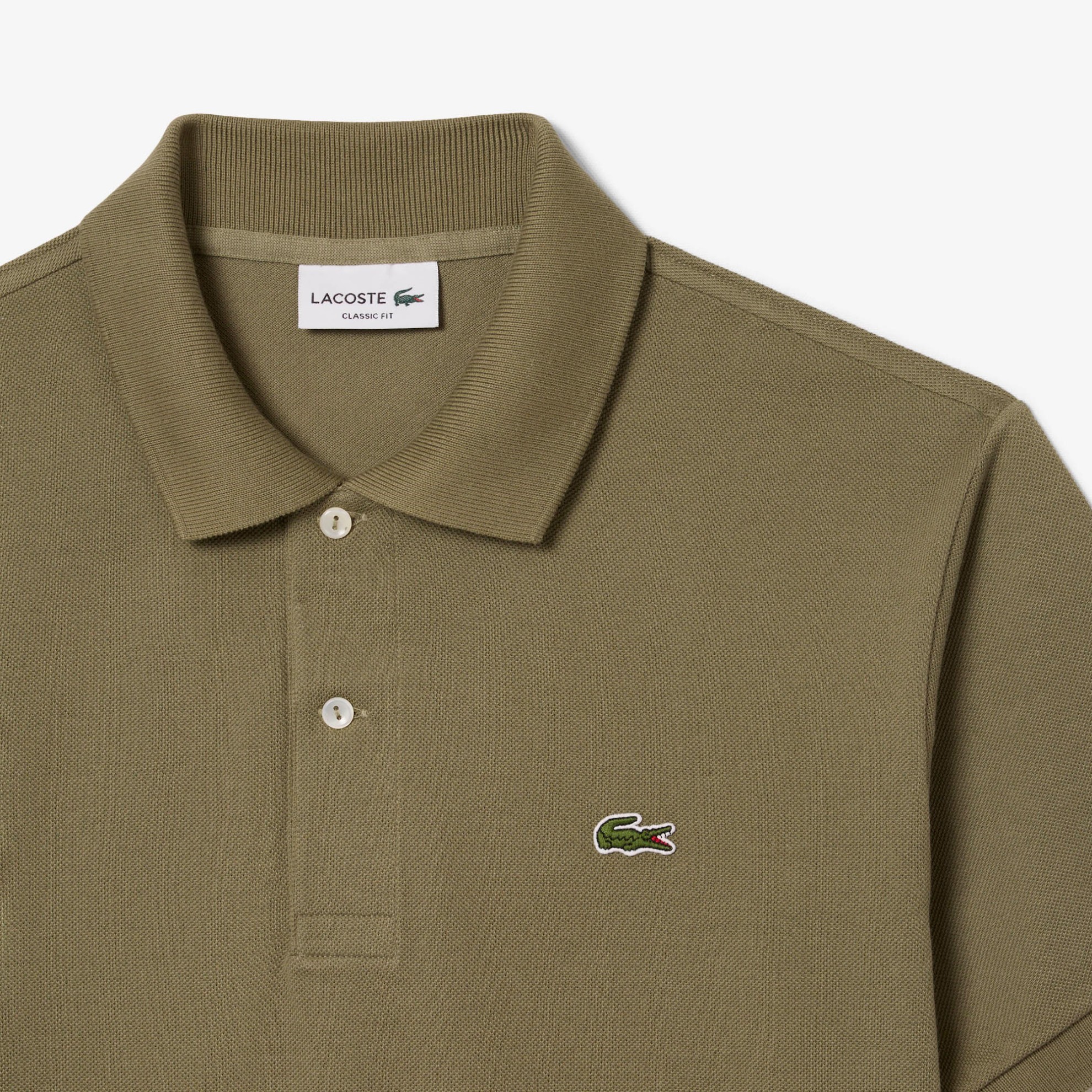 LACOSTE ΜΠΛΟΥΖΑ ΚΜ 3L1212-72 | KHAKI LACOSTE ΜΠΛΟΥΖΑ ΚΜ 3L1212-72 | KHAKI