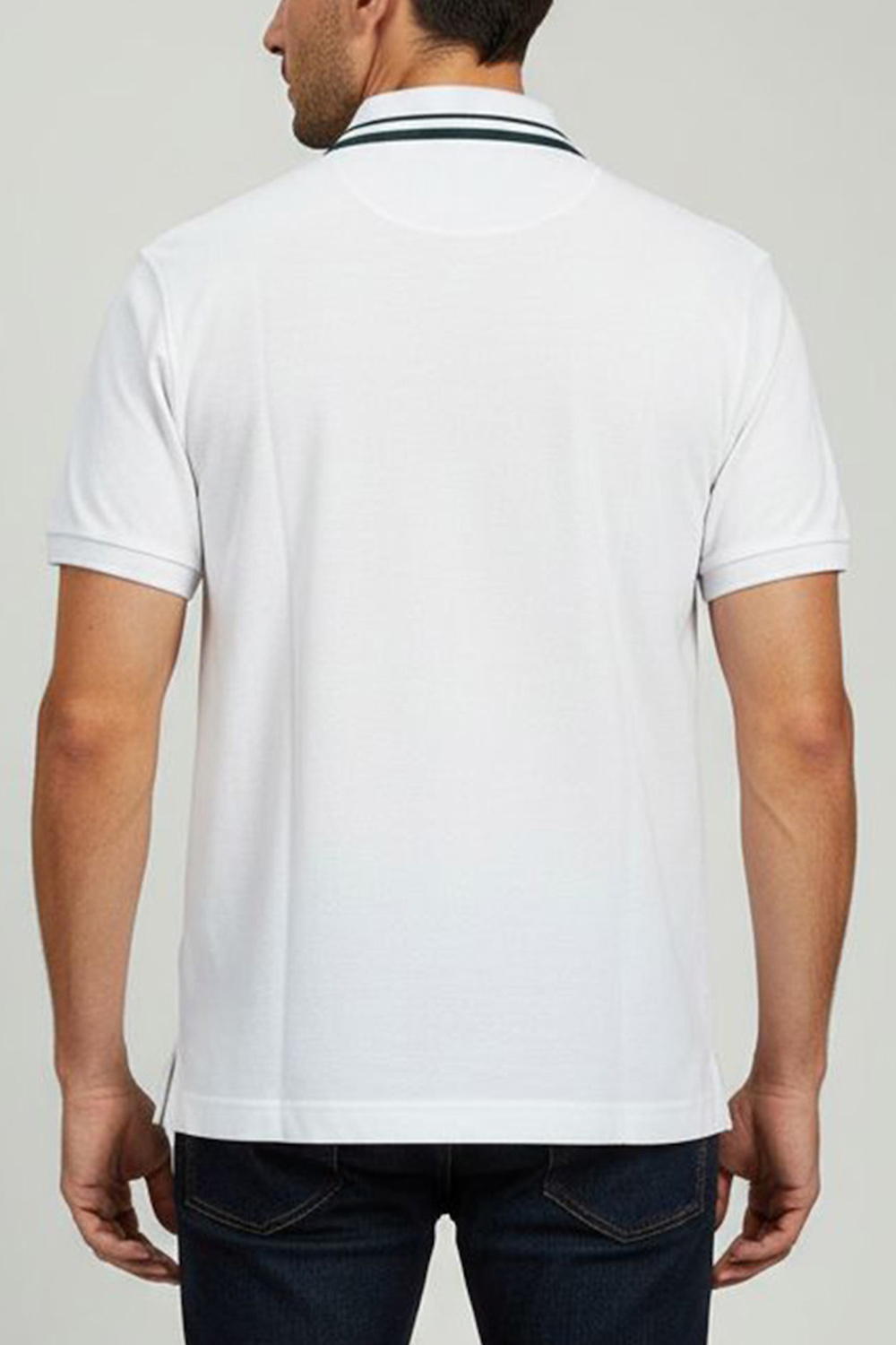 LA MARTINA ΜΠΛΟΥΖΑ T-SHIRT ΚΜ 3LMMCR008-72 | WHITE