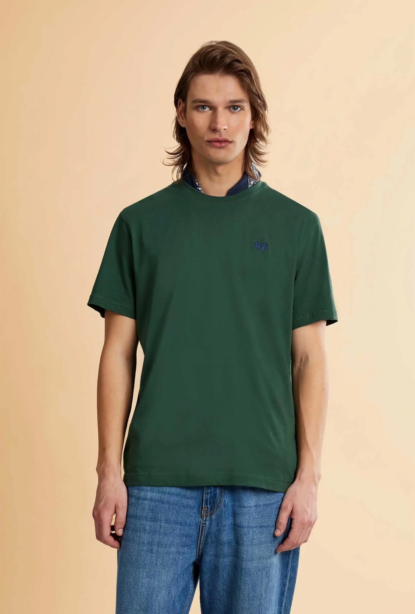 LA MARTINA ΜΠΛΟΥΖΑ T-SHIRT ΚΜ 3LMMCR008-72 | WHITE