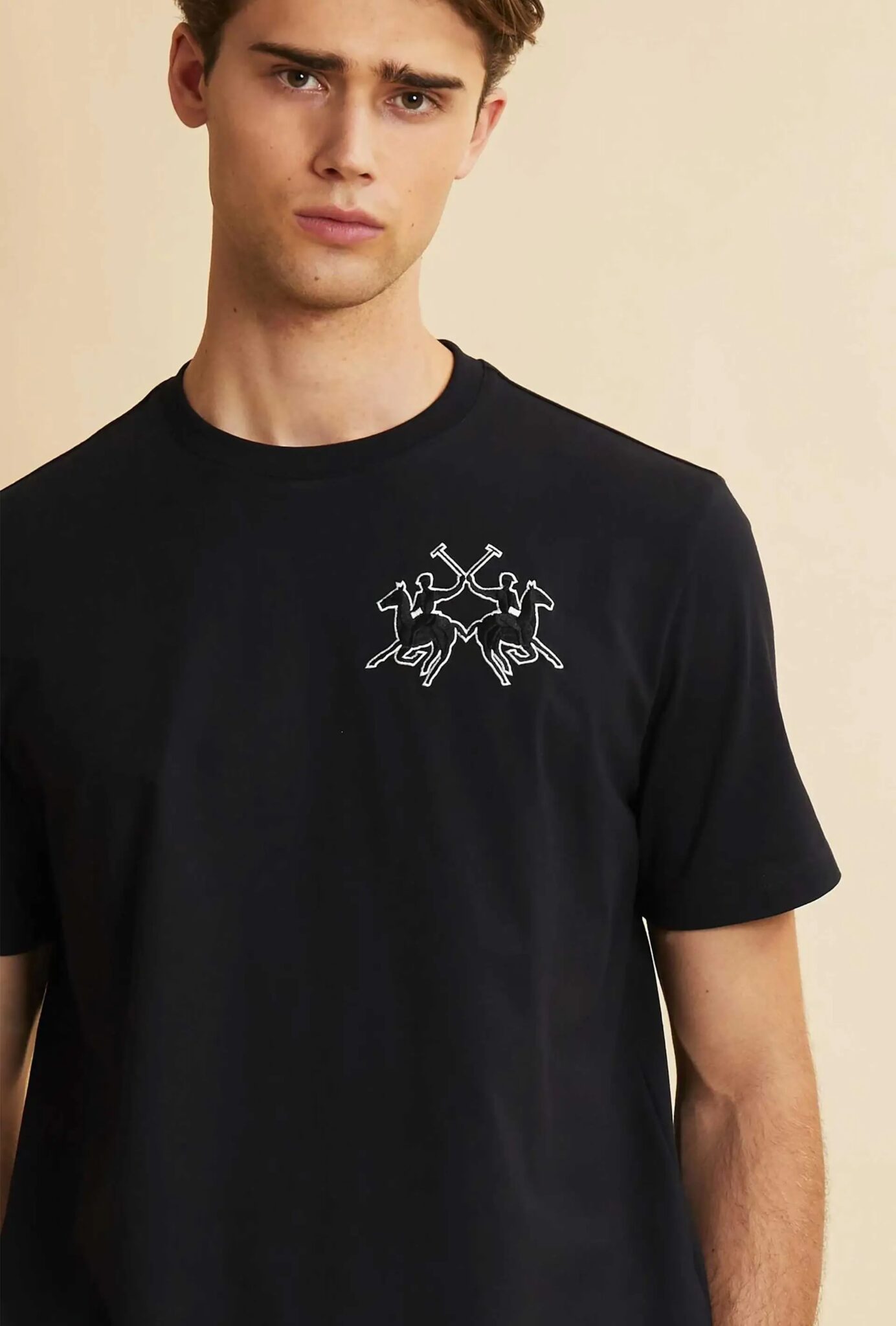 LA MARTINA ΜΠΛΟΥΖΑ T-SHIRT ΚΜ 3LMMCR008-72 | WHITE