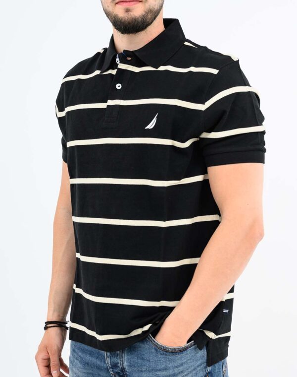 NAUTICA ΜΠΛΟΥΖΑ ΠΟΛΟ ΚΜ 3NCN1CR0122-72 | BLACK NAUTICA ΜΠΛΟΥΖΑ ΠΟΛΟ ΚΜ 3NCN1CR0122-72 | BLACK