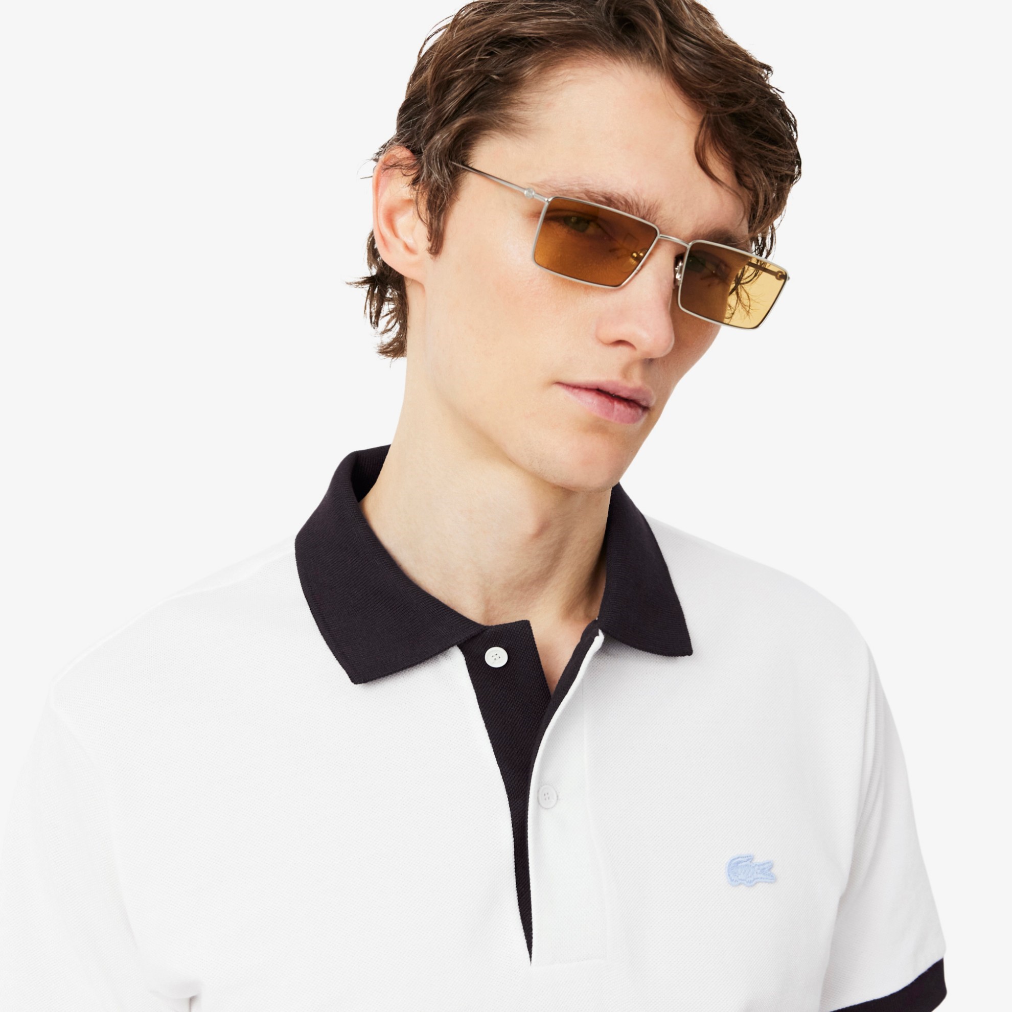 LACOSTE ΜΠΛΟΥΖΑ ΠΟΛΟ ΚΜ 3PH2017-72 | WHITE LACOSTE ΜΠΛΟΥΖΑ ΠΟΛΟ ΚΜ 3PH2017-72 | WHITE