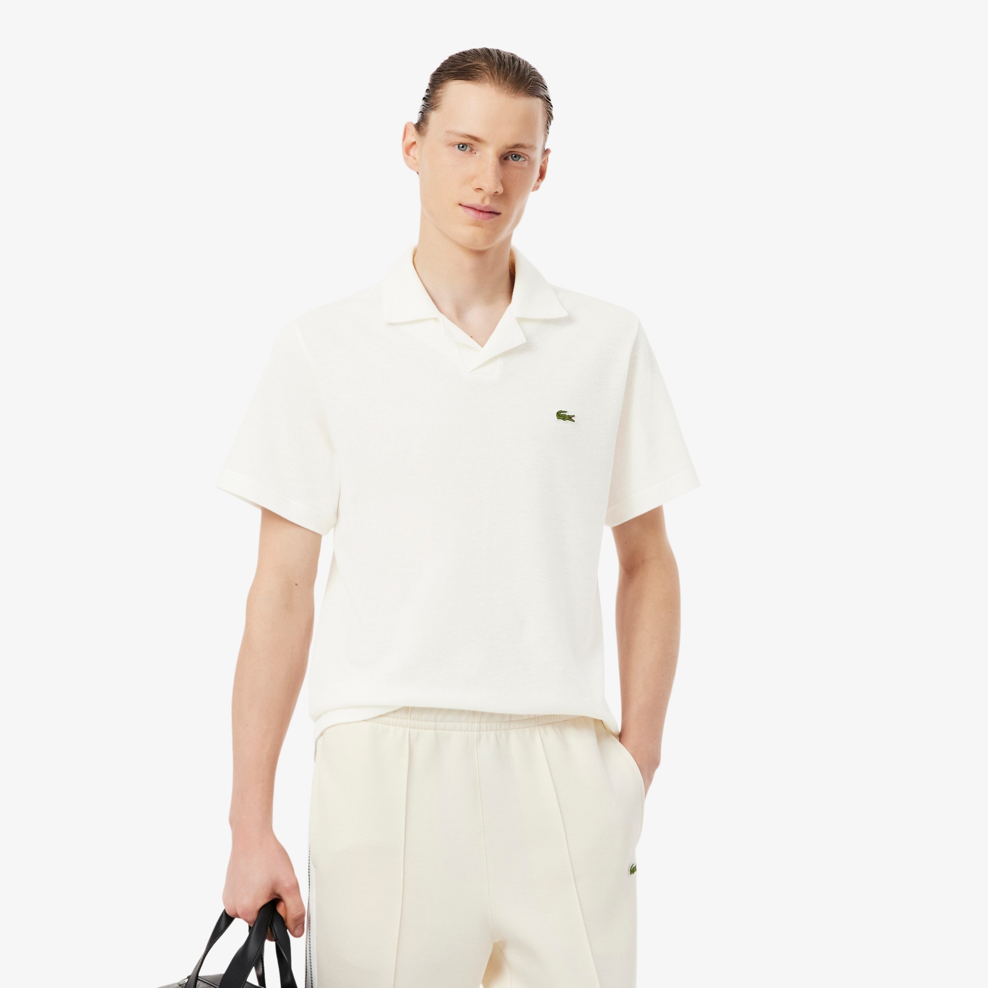 LACOSTE ΜΠΛΟΥΖΑ ΠΟΛΟ ΚΜ 3PH2449-72 | OFF WHITE LACOSTE ΜΠΛΟΥΖΑ ΠΟΛΟ ΚΜ 3PH2449-72 | OFF WHITE