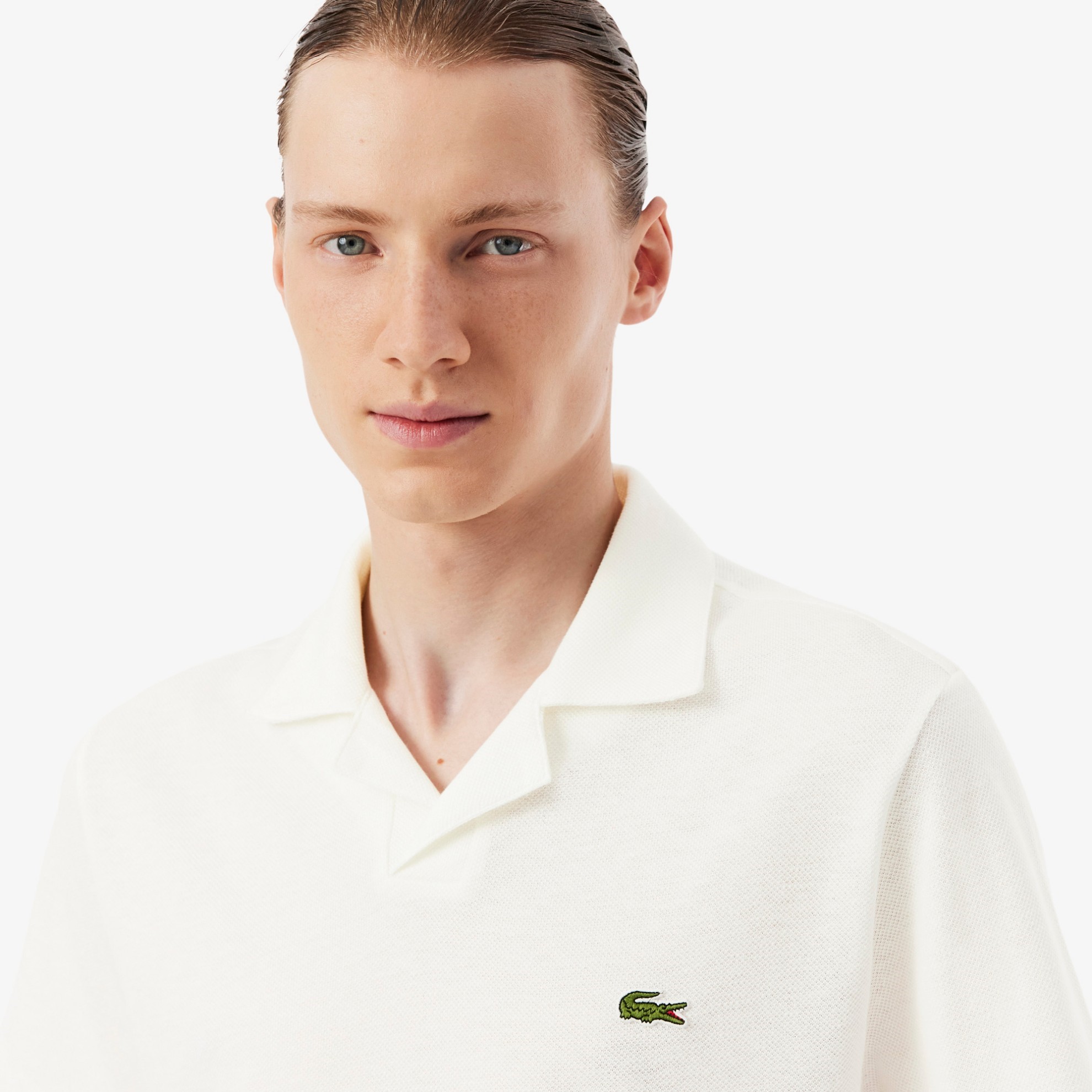 LACOSTE ΜΠΛΟΥΖΑ ΠΟΛΟ ΚΜ 3PH2449-72 | OFF WHITE LACOSTE ΜΠΛΟΥΖΑ ΠΟΛΟ ΚΜ 3PH2449-72 | OFF WHITE