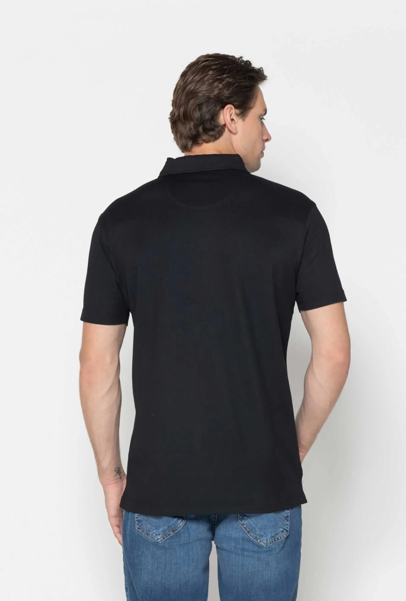 THE BOSTONIANS ΜΠΛΟΥΖΑ POLO 3PS1295-72 | BLACK THE BOSTONIANS ΜΠΛΟΥΖΑ POLO 3PS1295-72 | BLACK