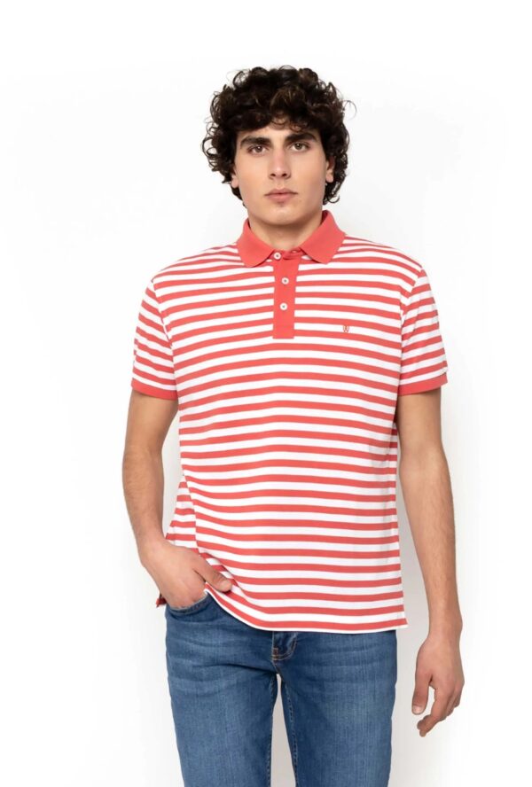 THE BOSTONIANS ΜΠΛΟΥΖΑ ACORN POLO PIQUE 3PS4462-72 | BRICK THE BOSTONIANS ΜΠΛΟΥΖΑ ACORN POLO PIQUE 3PS4462-72 | BRICK
