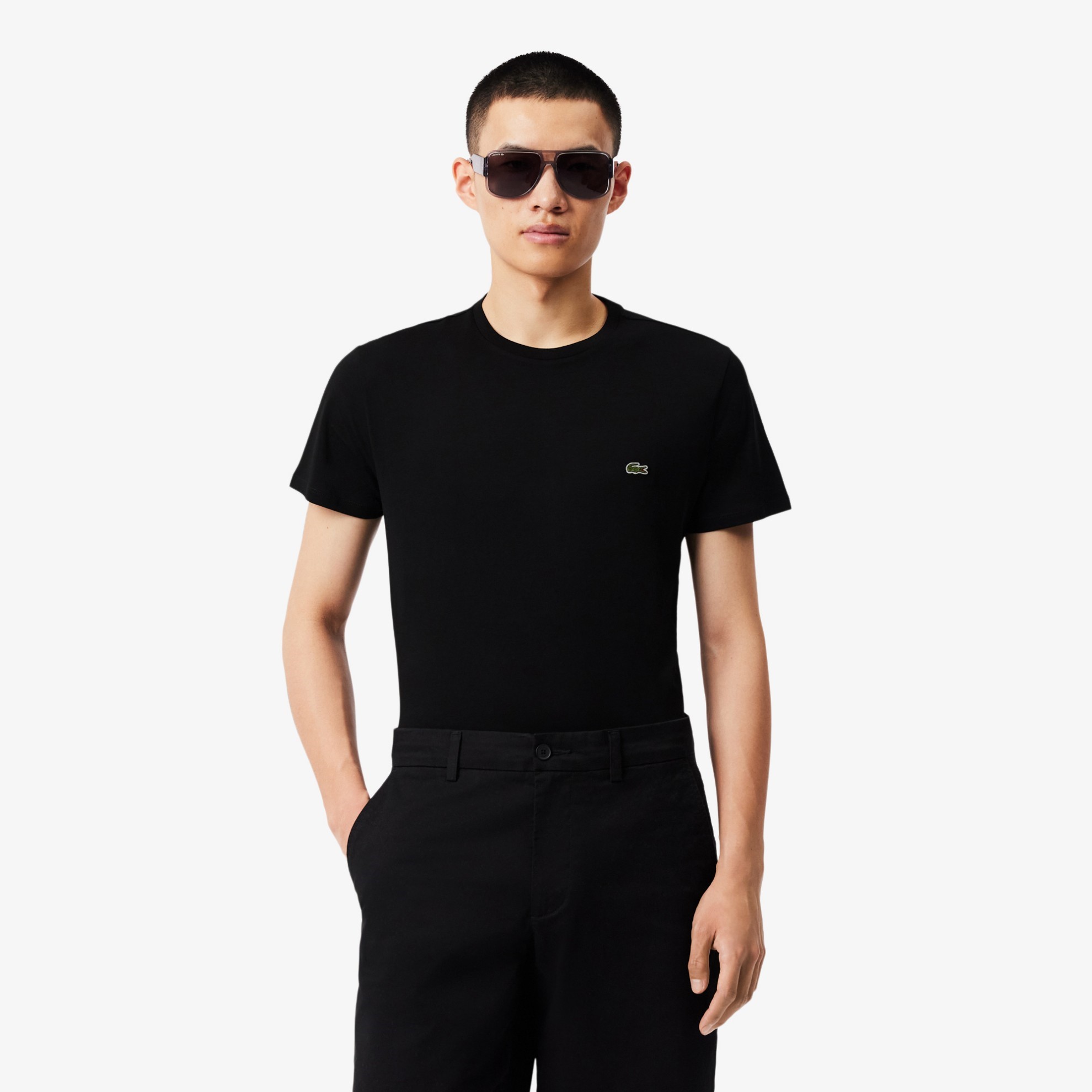 LACOSTE ΜΠΛΟΥΖΑ ΚΜ 3TH7618-72 | GREEN