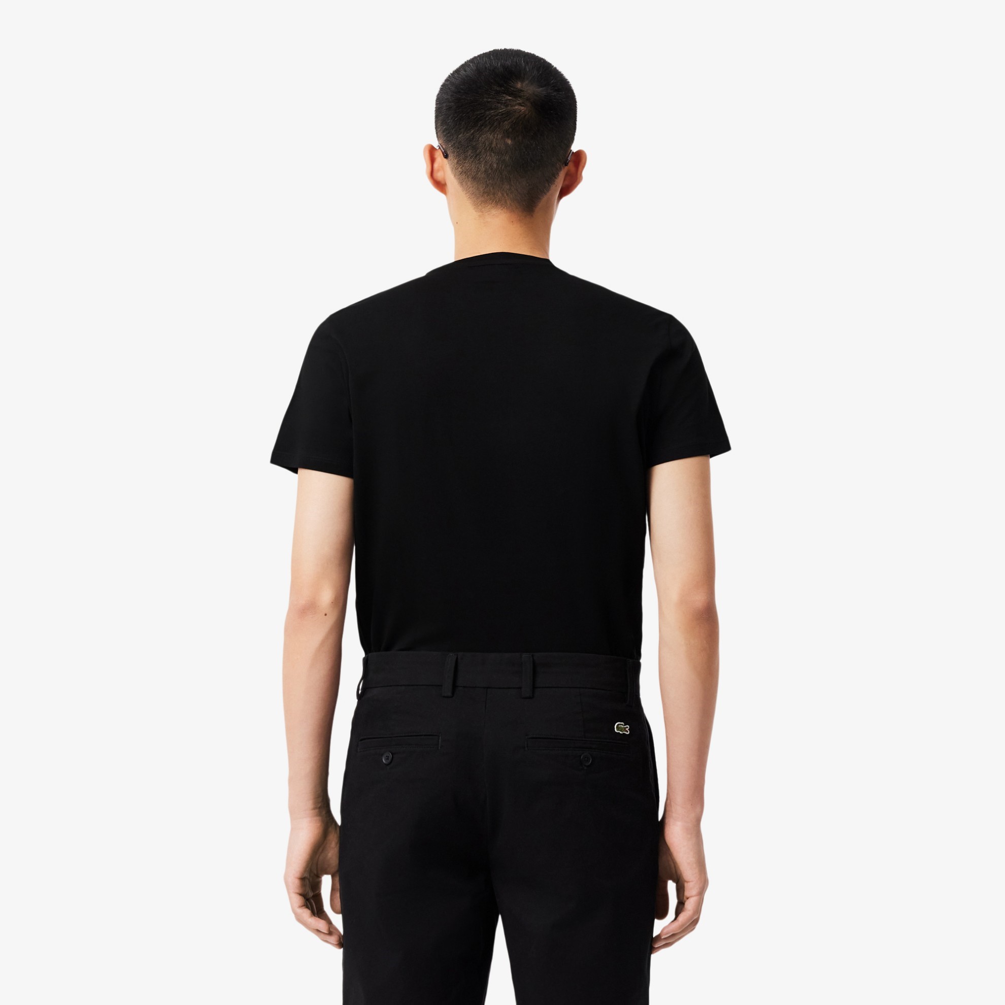 LACOSTE ΜΠΛΟΥΖΑ ΚΜ 3TH6709-72 | BLACK LACOSTE ΜΠΛΟΥΖΑ ΚΜ 3TH6709-72 | BLACK