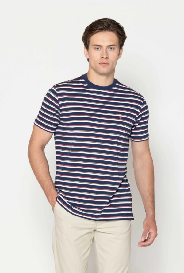 THE BOSTONIANS ΜΠΛΟΥΖΑ ACORN T-SHIRT PIQUE 3TS4226-72 | BLUE THE BOSTONIANS ΜΠΛΟΥΖΑ ACORN T-SHIRT PIQUE 3TS4226-72 | BLUE